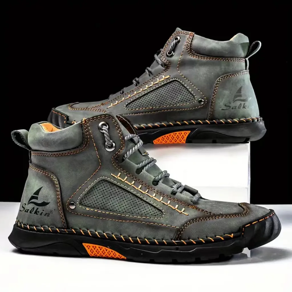 Men Shoes 2026 - Botas de Hombre Cosidas a Mano,