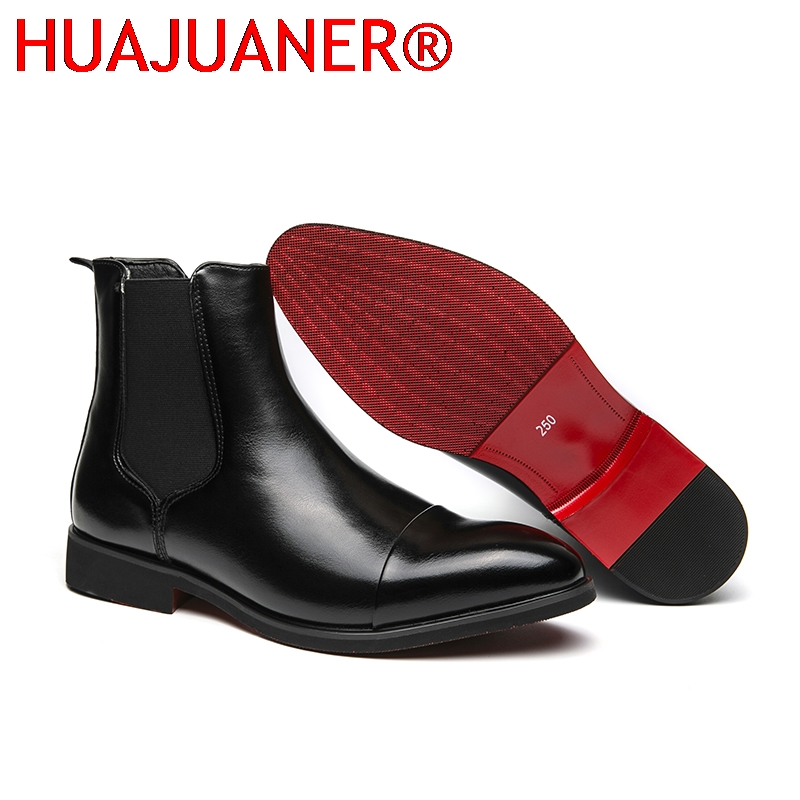 Men'S Shoes Top Brands - Botas Chelsea negras de estilo británico