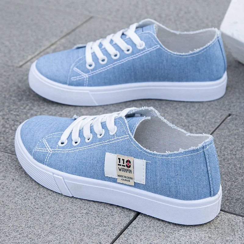 Men Shoes 2026 - Zapatillas de Lona Bajas para Mujer