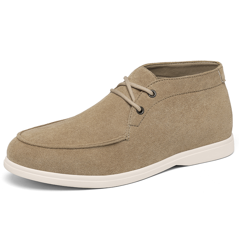Men Shoes Boots - Botas Chukka clásicas de piel de