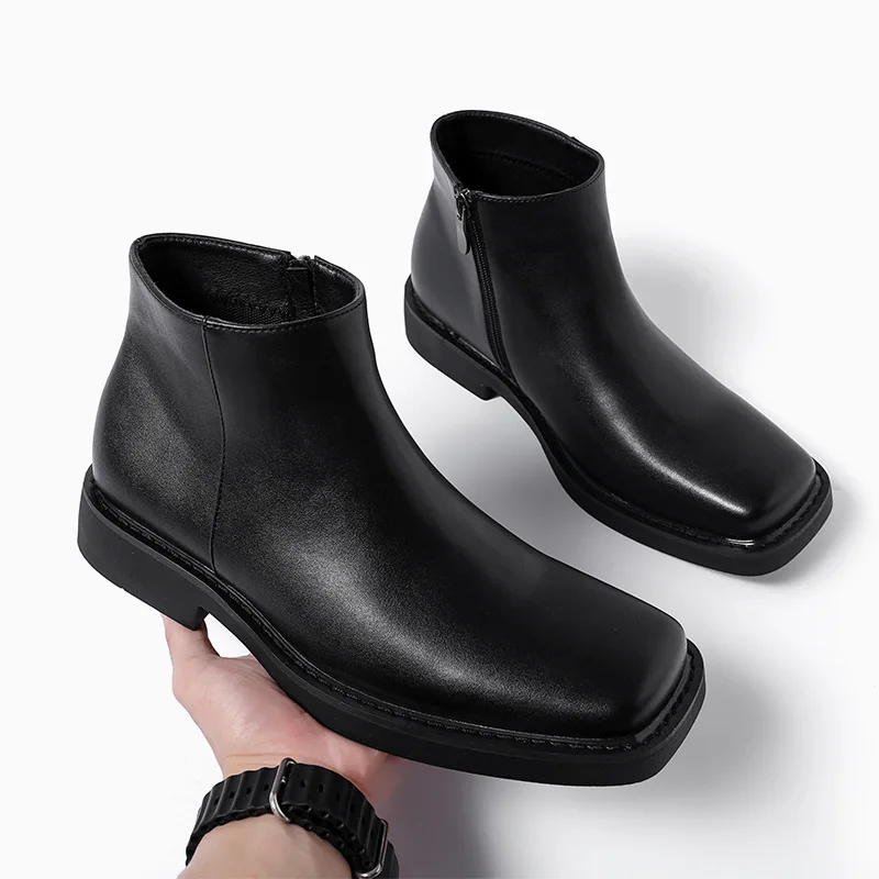 Nuevos zapatos negros de cuero - Men'S Shoes Top Brands reseña y precio
