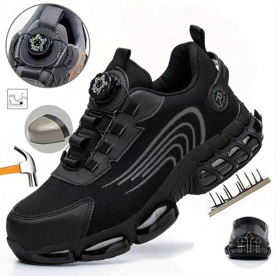 Calzado de Trabajo con Puntera - Men Shoes Boots reseña y precio