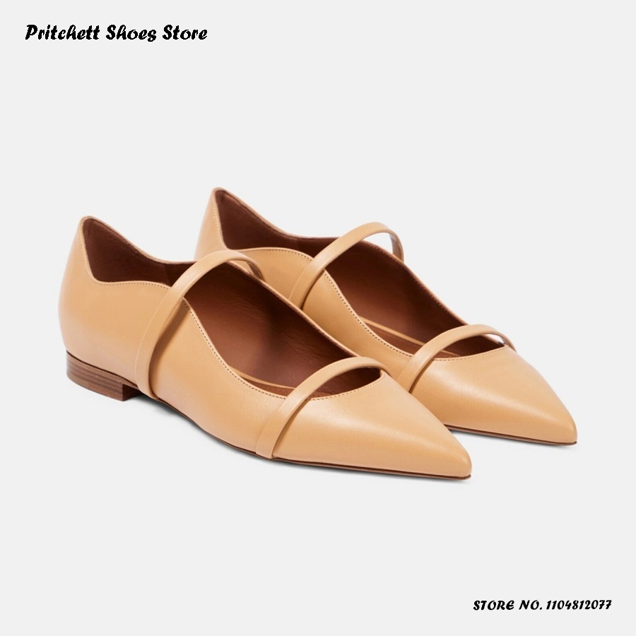 Bailarinas de cuero con doble  - Men'S Shoes With Toes reseña y precio