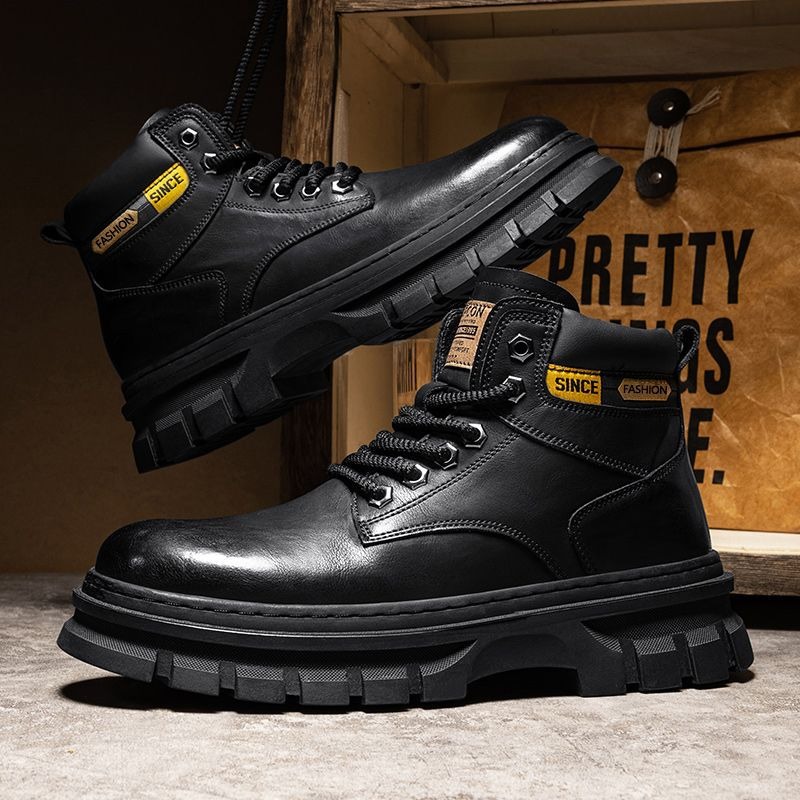 Botines de plataforma Vintage  - Men Shoes Boots reseña y precio