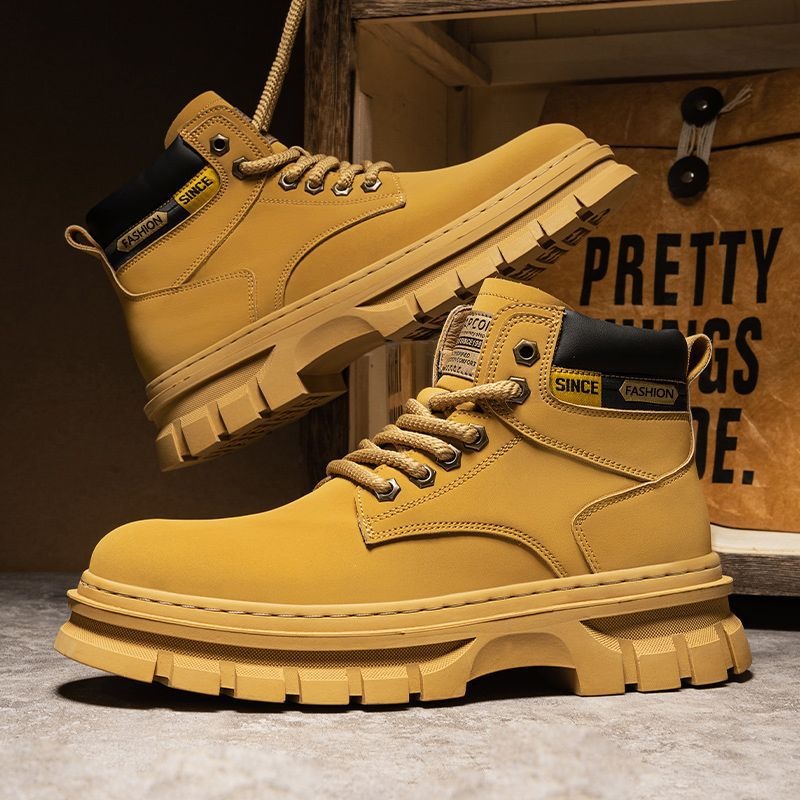 Botines de plataforma Vintage  - Men Shoes Boots reseña y precio