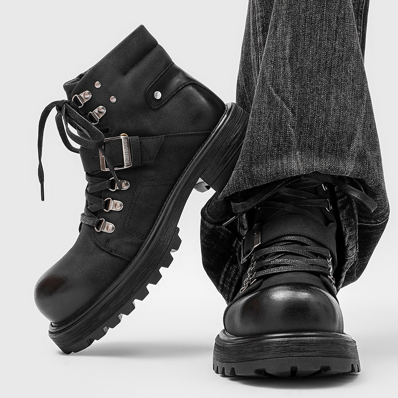 Botas de cuero de marca para h - Men'S Shoes Top Brands reseña y precio