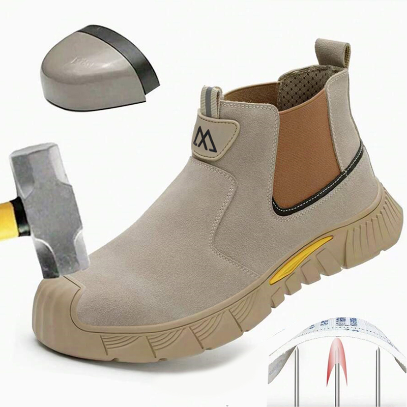 Zapatos de trabajo con punta d - Men'S Shoes With Toes reseña y precio
