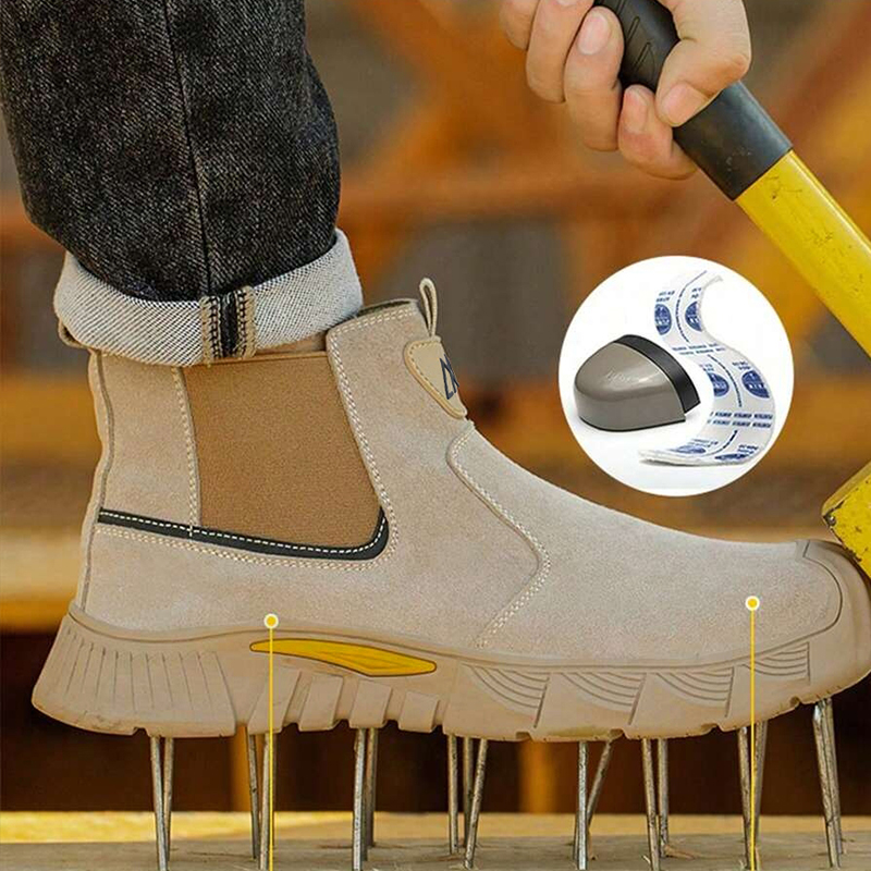 Zapatos de trabajo con punta d - Men'S Shoes With Toes reseña y precio