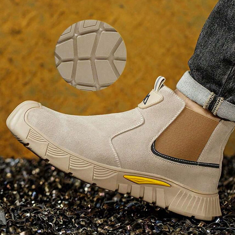 Zapatos de trabajo con punta d - Men'S Shoes With Toes reseña y precio