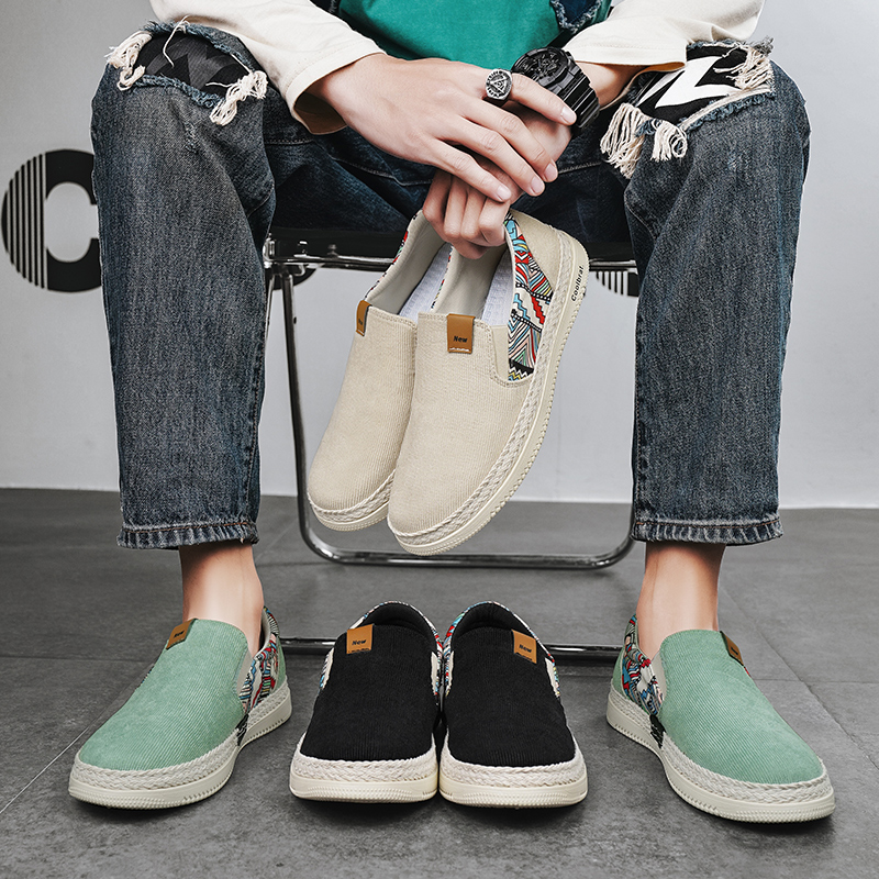 Zapatos de Lona Cómodos para e - Men'S Shoes With Toes reseña y precio