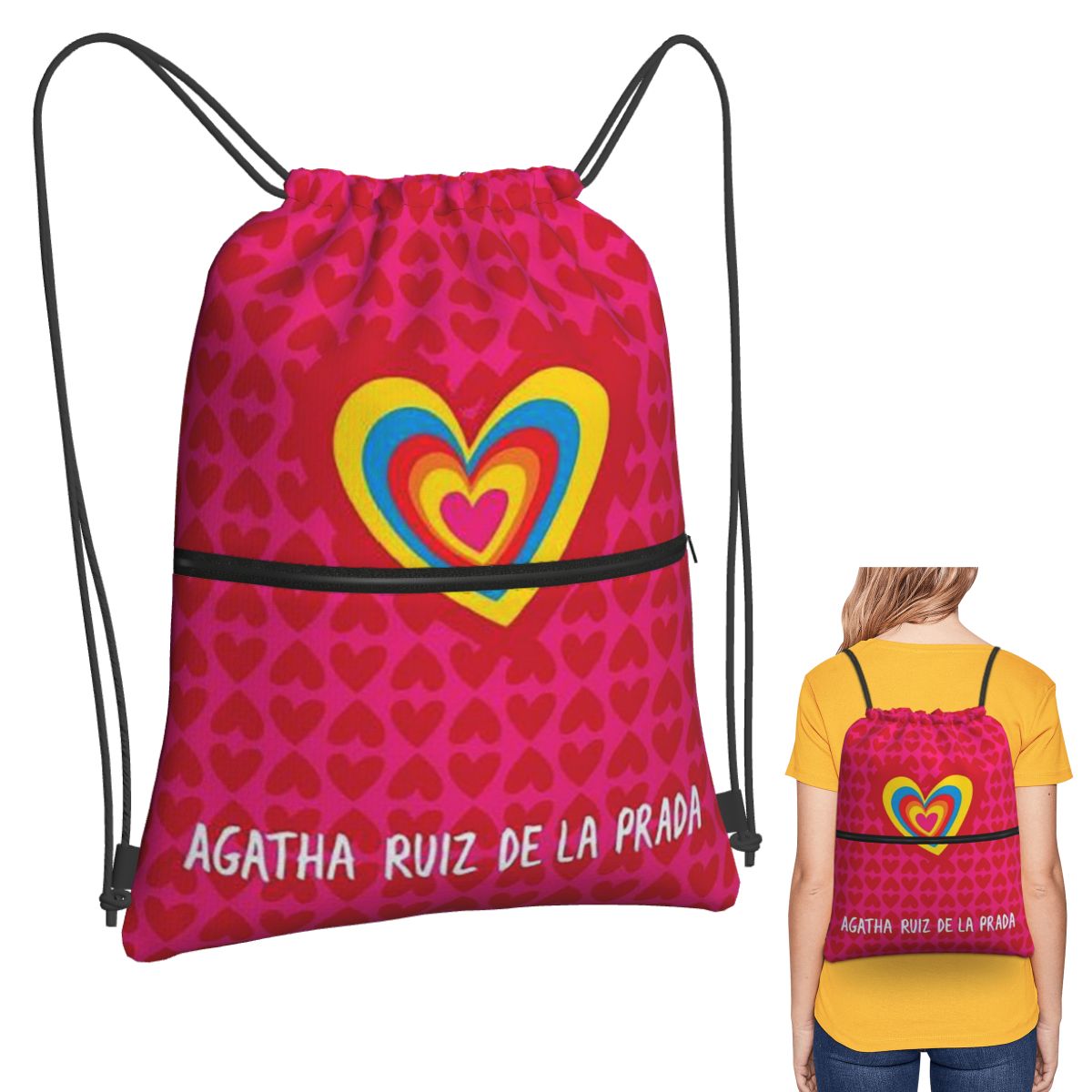 Mochilas con estampado de Agat - Men Shoes Prada reseña y precio