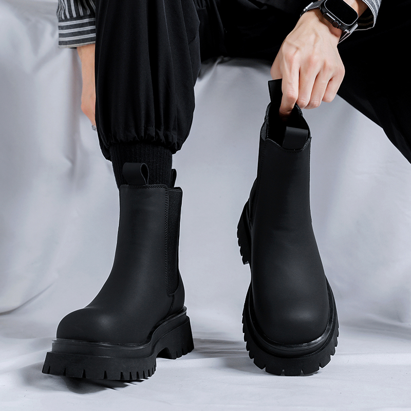 Botas de plataforma negras de  - Men Shoes 2026 reseña y precio