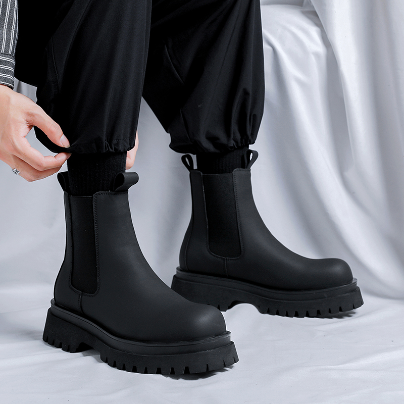 Botas de plataforma negras de  - Men Shoes 2026 reseña y precio