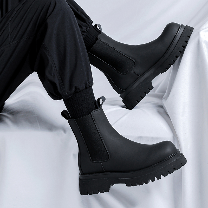 Botas de plataforma negras de  - Men Shoes 2026 reseña y precio