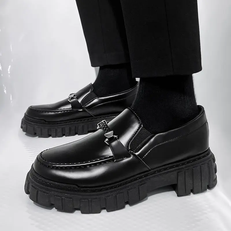 Mocasines de cuero con platafo - Men Shoes Prada reseña y precio