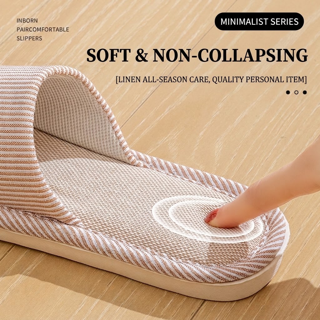 Pantuflas de Lino Transpirable - Men'S Shoes With Toes reseña y precio